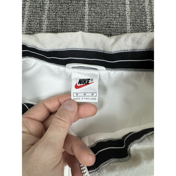 Nike Jacket Mens Medium White Challenge Court Track Vintage 90s‎ Tennis Vented - Picture 6 of 13